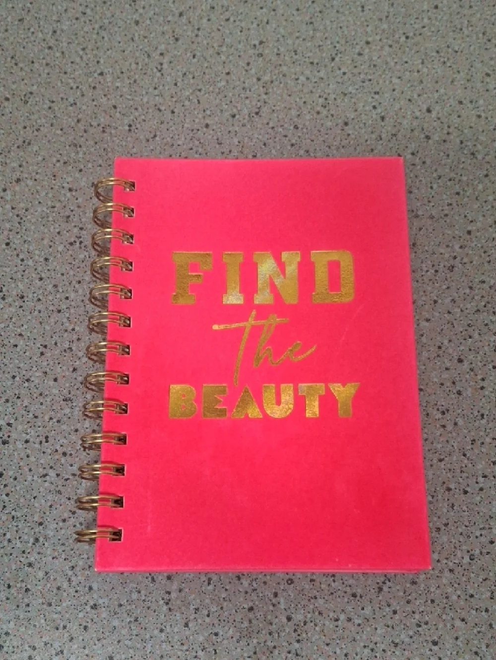 Set of 5 Inspirational Spiral Notebooks - Bright Multi